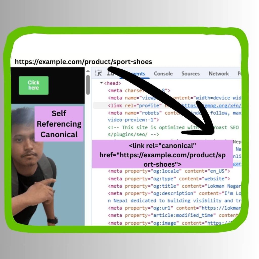 Self Referencing Canonical