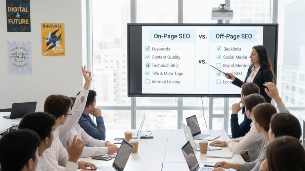 On-Page VS Off-Page SEO