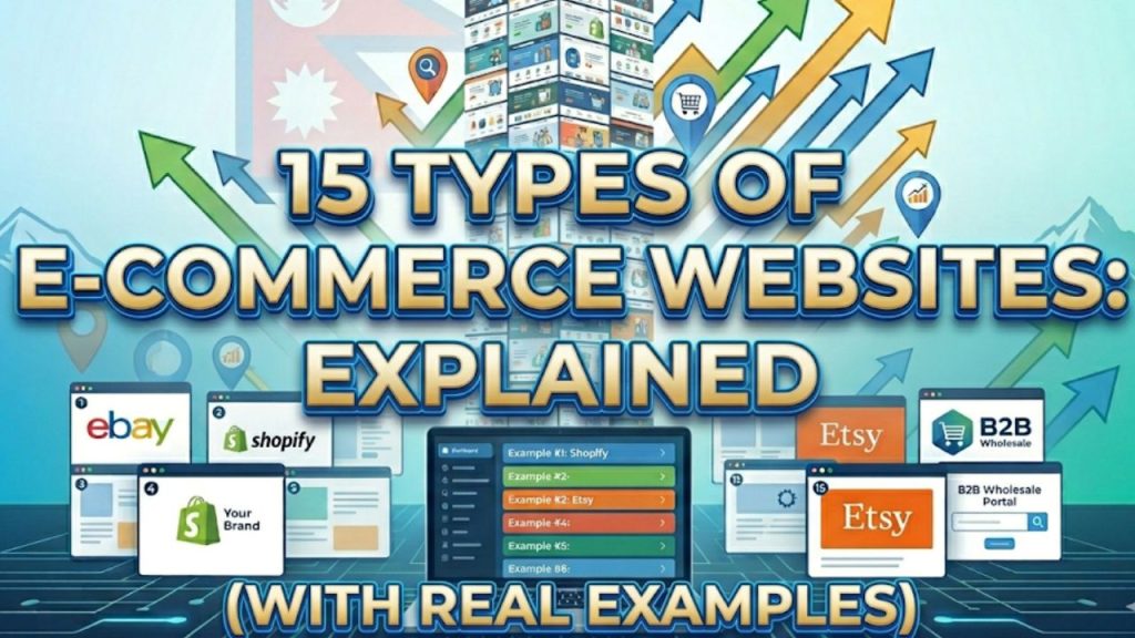 15 Types of E-Commerce Websites Explained (With Real Examples)