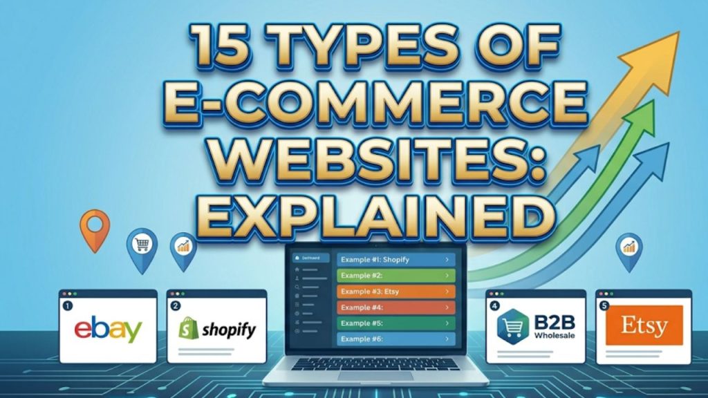15 Popular Types of E-Commerce Websites Every Business Owner Should Know