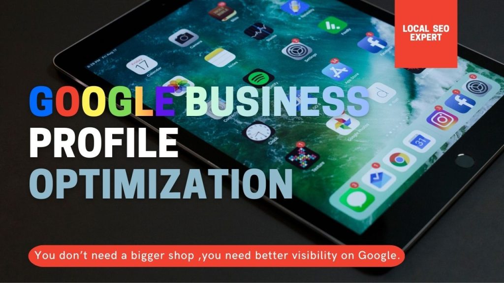 google business profile optimization