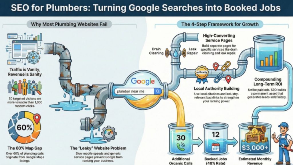SEO For Plumbers: Turning Google Searches Into Booked Job